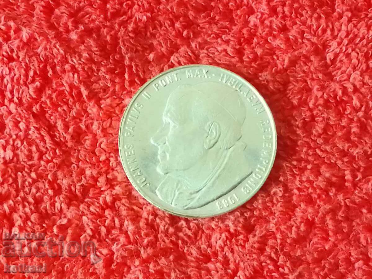 Delivery of Silver plated Plaque Pope John Paul II MATTER DEI CZESTOCHOWA Delivery of Silver plated Plaque Pope John Paul II MATTER DEI CZESTOCHOWA