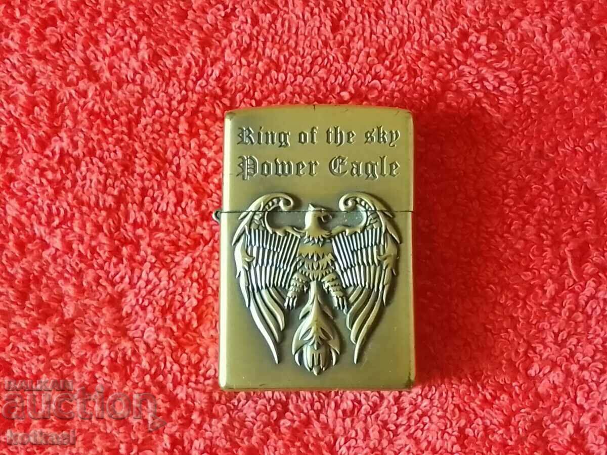 Old metal lighter Eagle