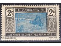 Ф Mauritanie-1913-Редовна-Търговски керван в пустинята,MLH
