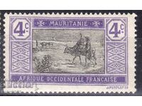 F Mauritanie-1913-Regular-Desert Trade Caravan, MLH