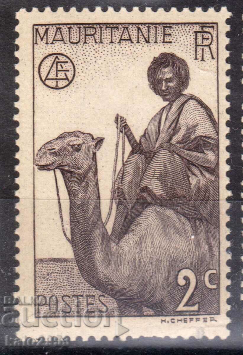 F Mauritanie-1938-Regular-Bedouin, MLH