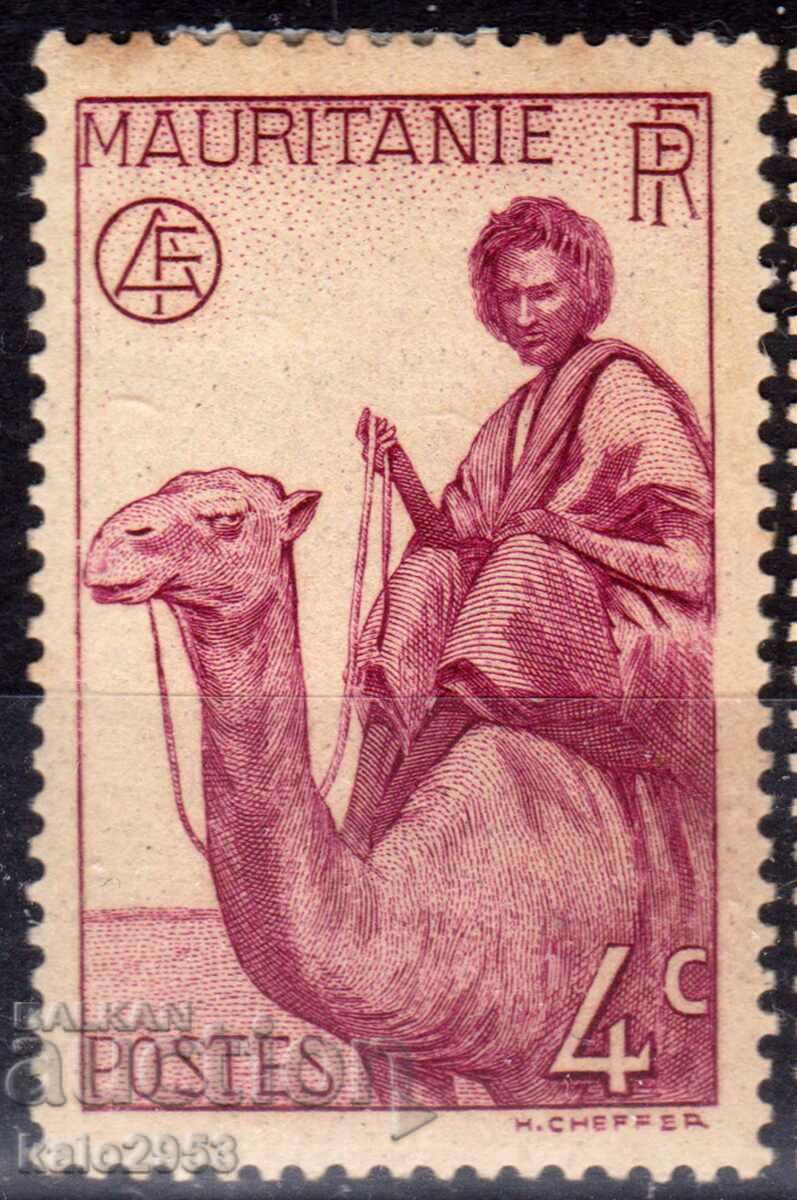 F Mauritanie-1938-Regular-beduin, MLH