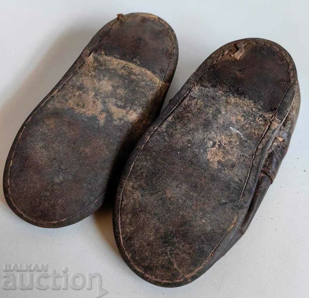 PANTOF DE PIELE PENTRU COPII DE Peste 100 DE ANI PANTOFI ROSEFORKS - 5