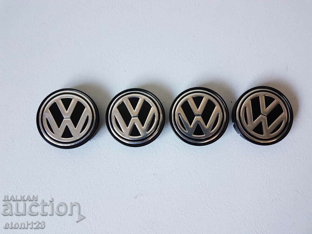 4 pcs. Volkswagen/VW Wheel Caps 55/60mm New