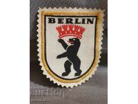 "Berlin" emblem/stamp. Textile. The 70s