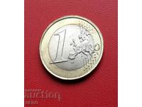Monaco-1 euro 2007-rare-circulation 98 x. no.