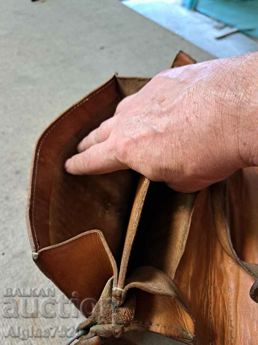 Leather bag made of genuine leather - 5