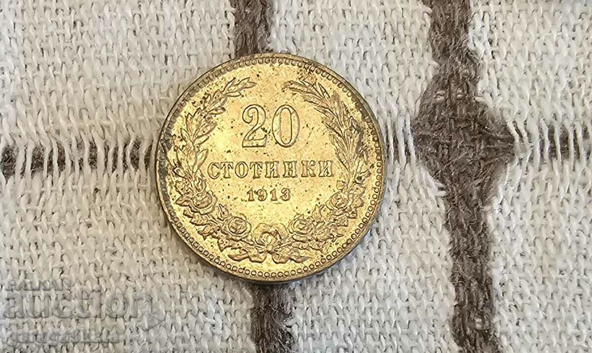 20 cents 1913