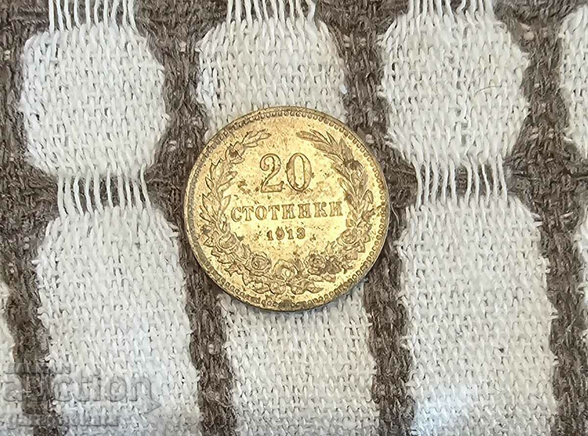 20 de cenți 1913