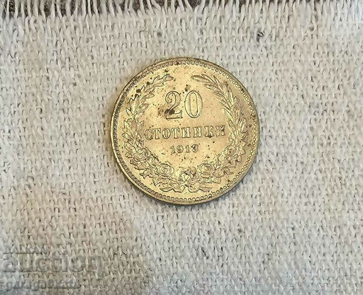 20 cents 1913