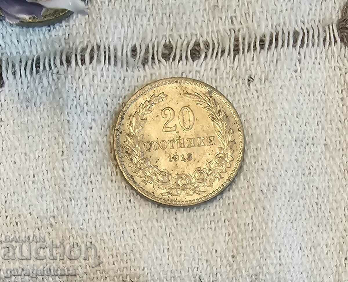 20 de cenți 1913