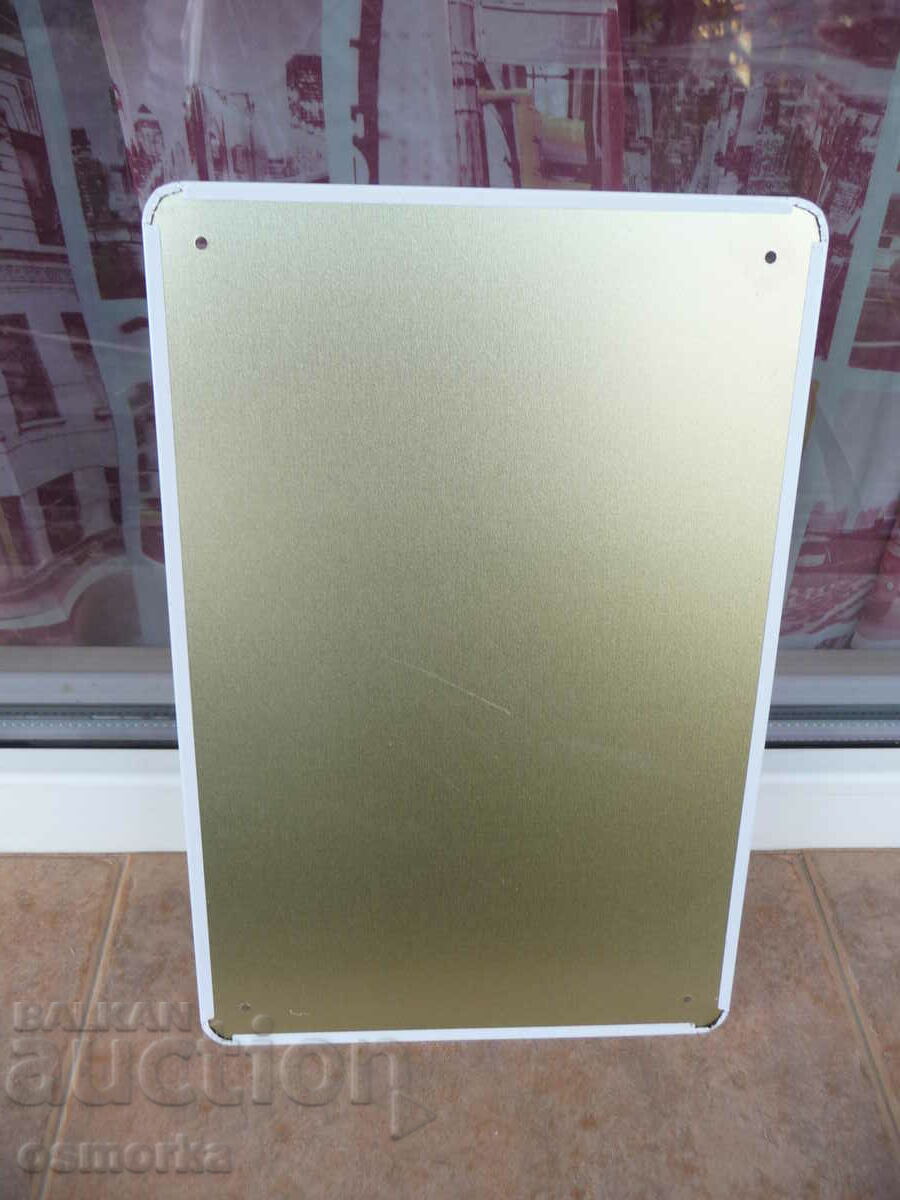 Auction Metal sign Orange County California neighborhood of the rich Auction Metal sign Orange County California neighborhood of the rich