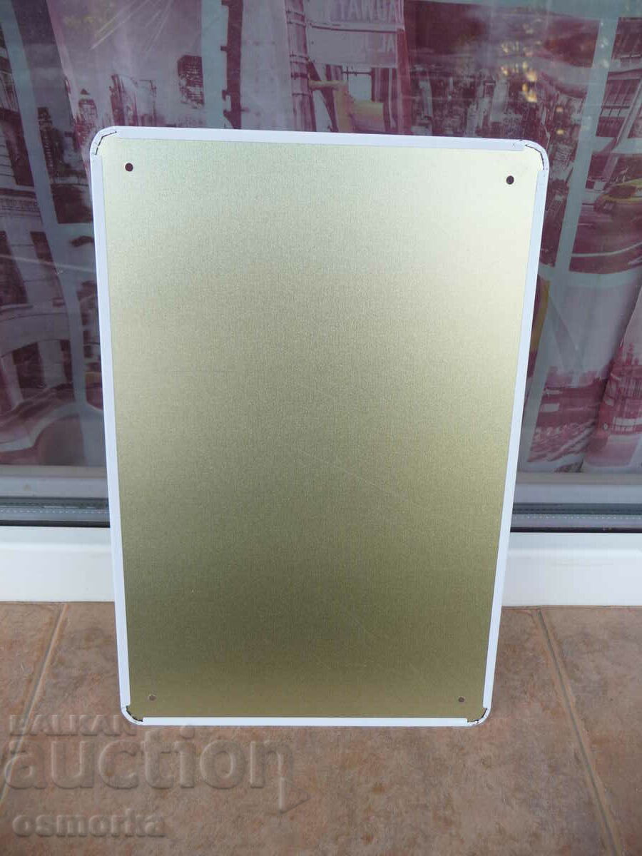 Auction Metal plate Nice Cote d'Azur French Riviera beaches Auction Metal plate Nice Cote d'Azur French Riviera beaches