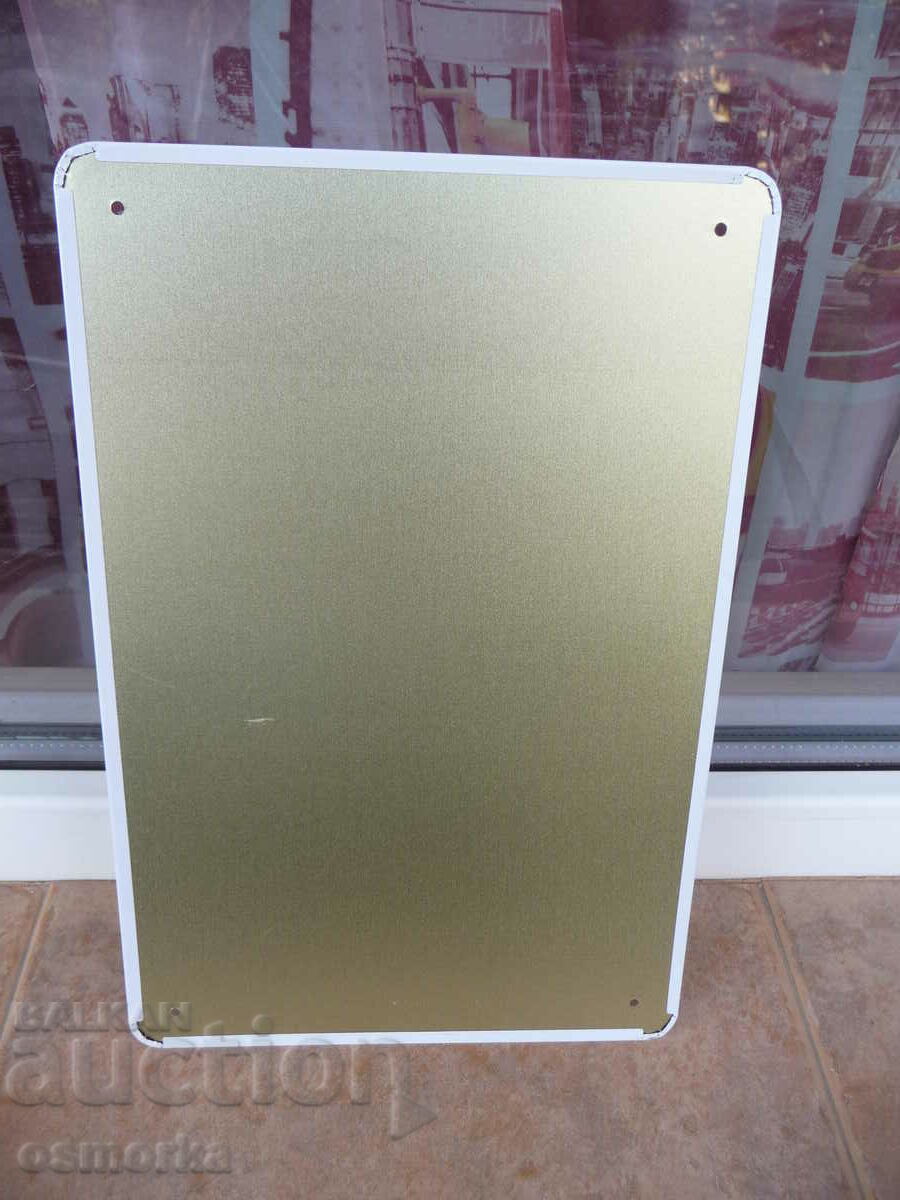 Auction  Metal sign New Port California Beaches vintage cars