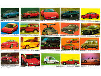 Lot of pictures of Turbo/Turbo chewing gum - 47 pcs.