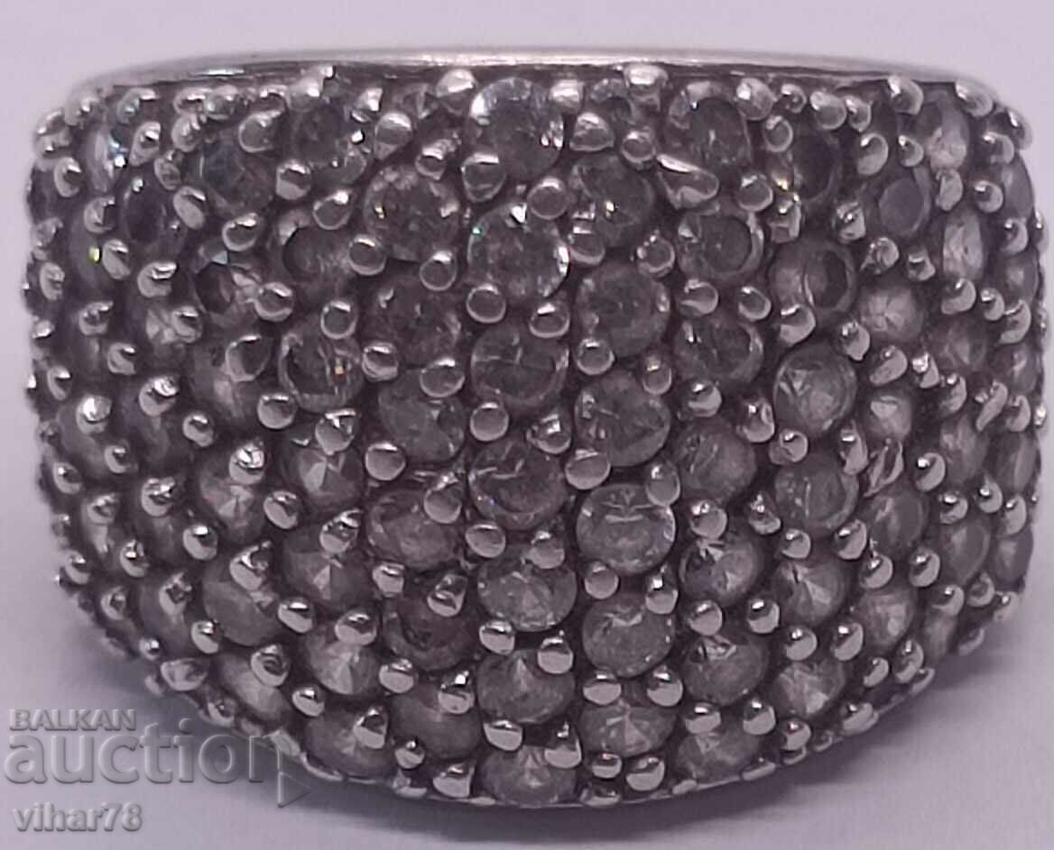 Γυναικείο ασημένιο δαχτυλίδι