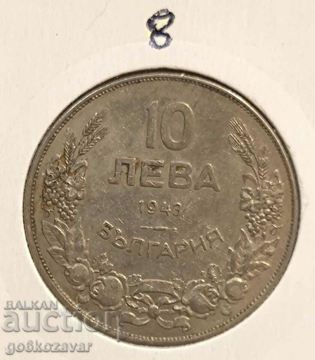 Bulgaria 10 BGN 1943