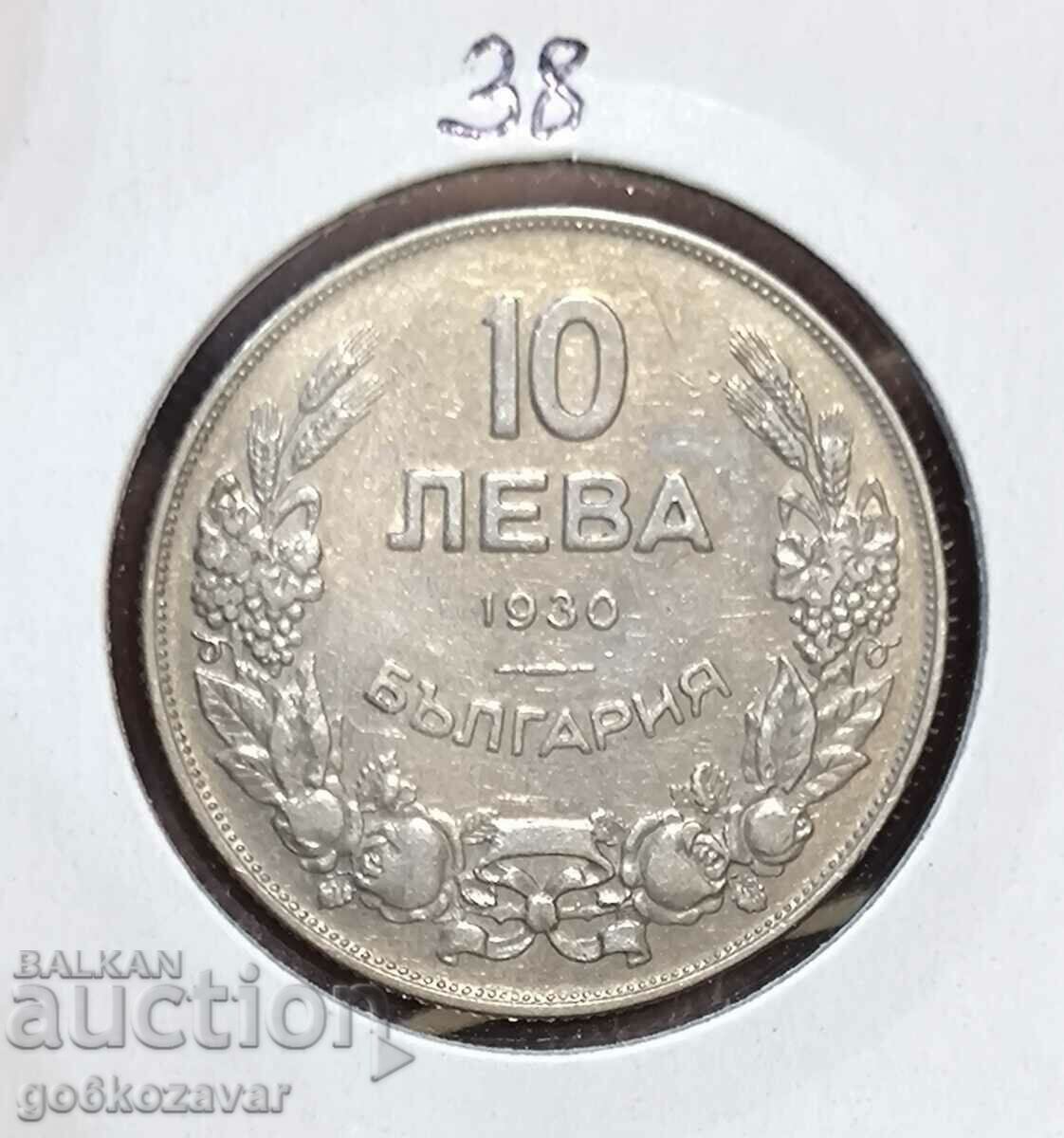 Bulgaria 10 leva 1930 Top collection!