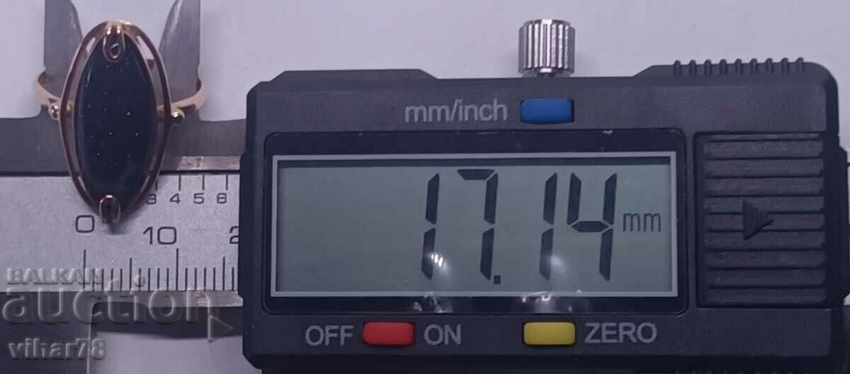 Golden Russian ring - 6