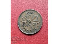 Канада-1 цент 1946