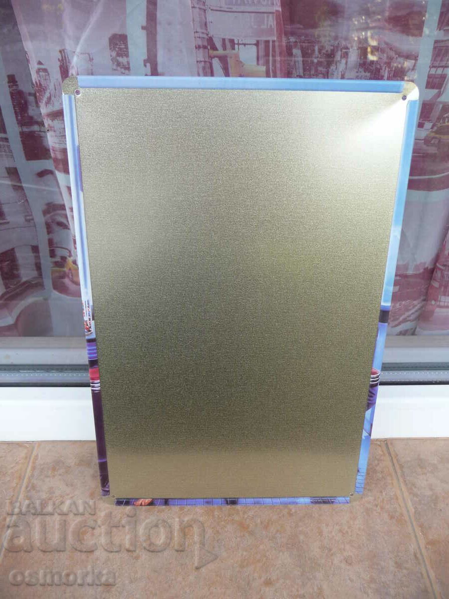 Auction  Marilyn Monroe Elvis Presley James Dean Brando Metal Sign