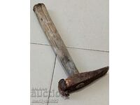Very old hammer over 100 years, wrought iron tool