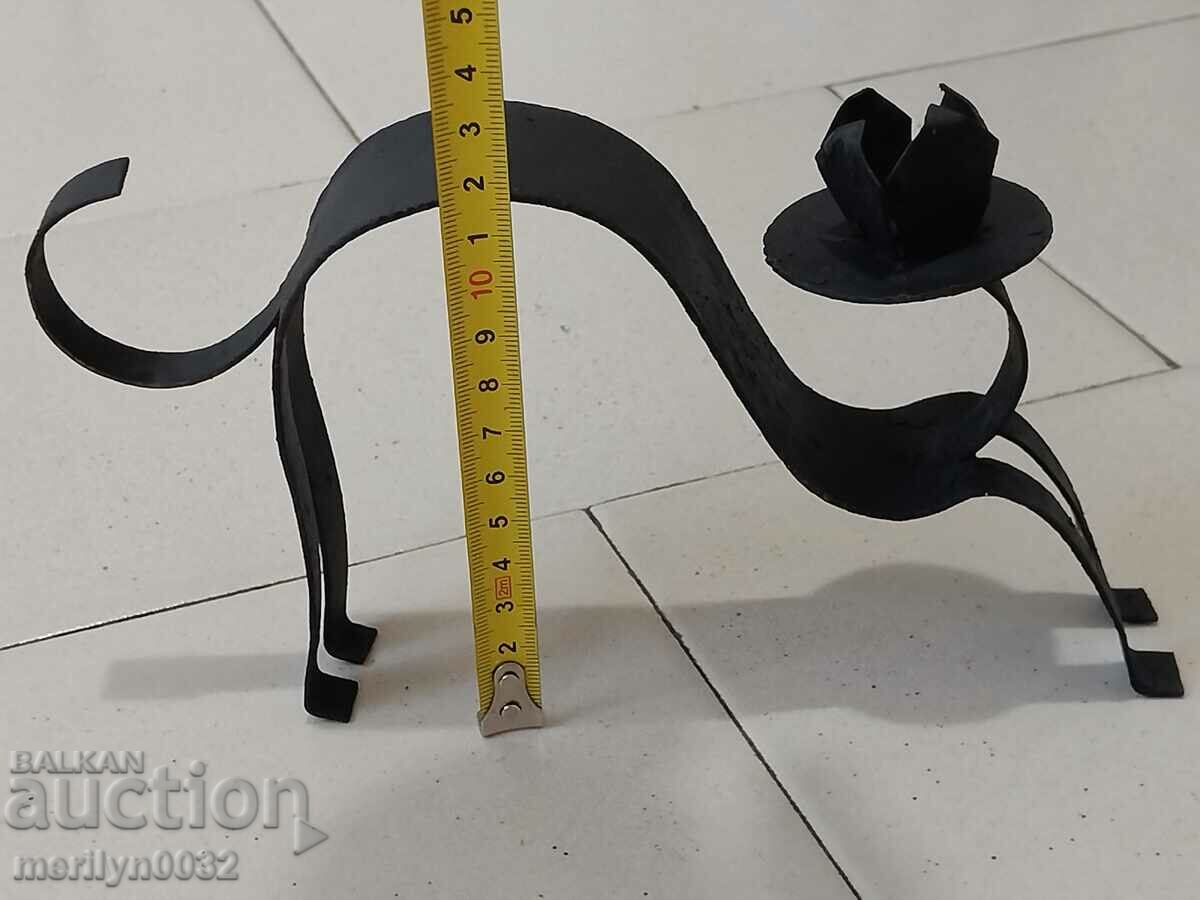 Аукцион Стар свещник от ковано желязо светилник Аукцион Стар свещник от ковано желязо светилник