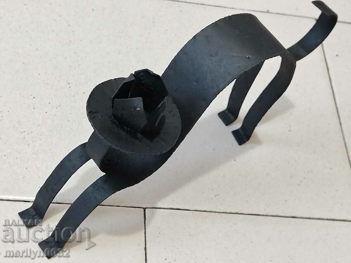 Стар свещник от ковано желязо светилник - 5 Стар свещник от ковано желязо светилник - 5