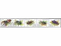 Pure Stamps Fauna Insects Beetles 2003 from Russia