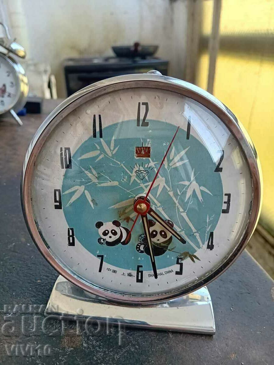 Chinese alarm clock. Animation Chinese alarm clock. Animation