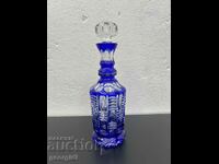 Unique cobalt decanter / bottle / bottle. #5488