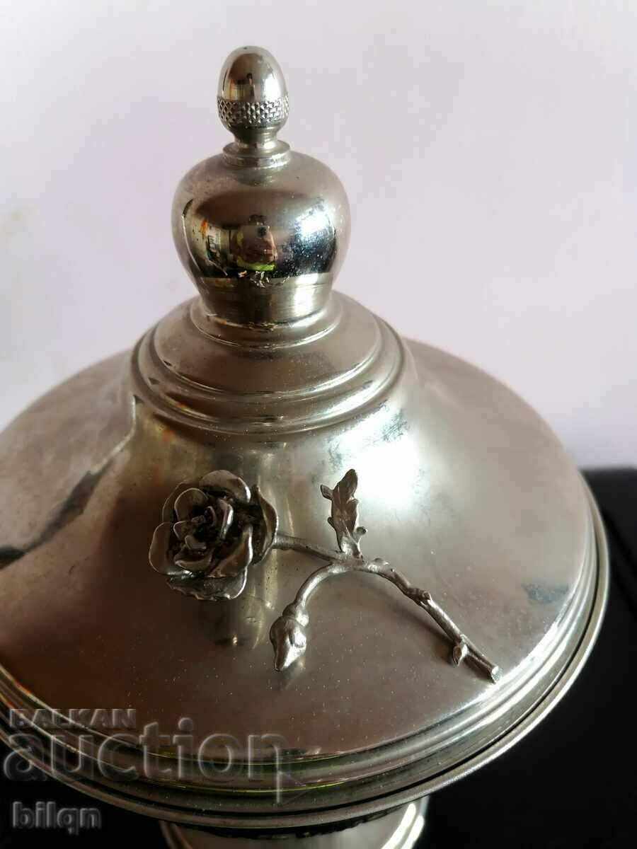 Great Old Silver Plated Dish with price 33.32 BGN | € 17.04