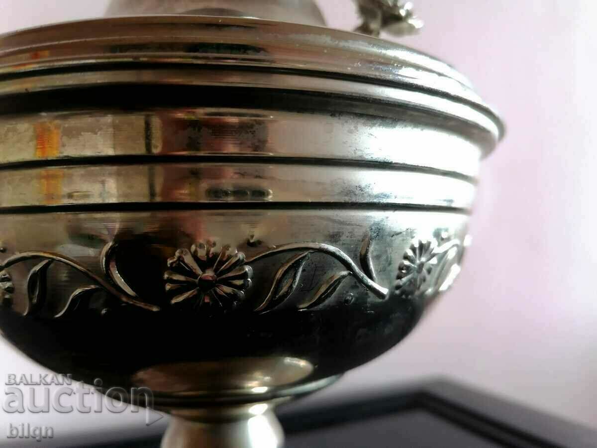 Delivery of Great Old Silver Plated Dish