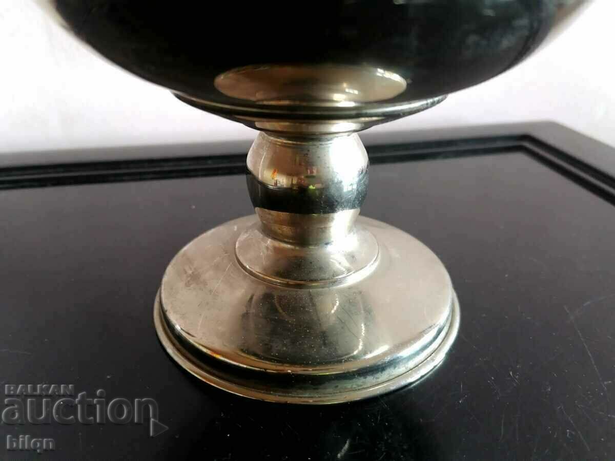 Great Old Silver Plated Dish - 5