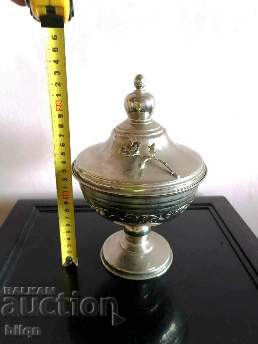 Great Old Silver Plated Dish - 6