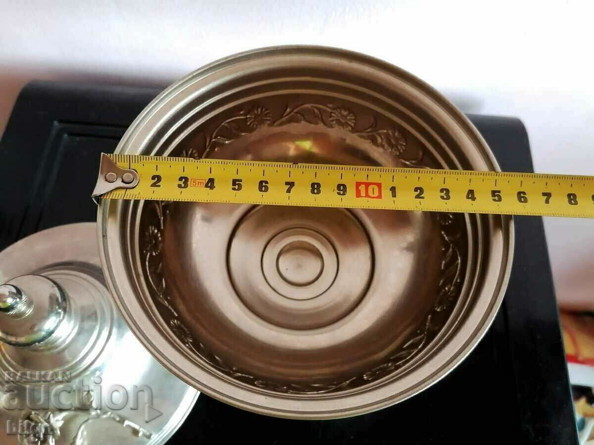 Great Old Silver Plated Dish - 7