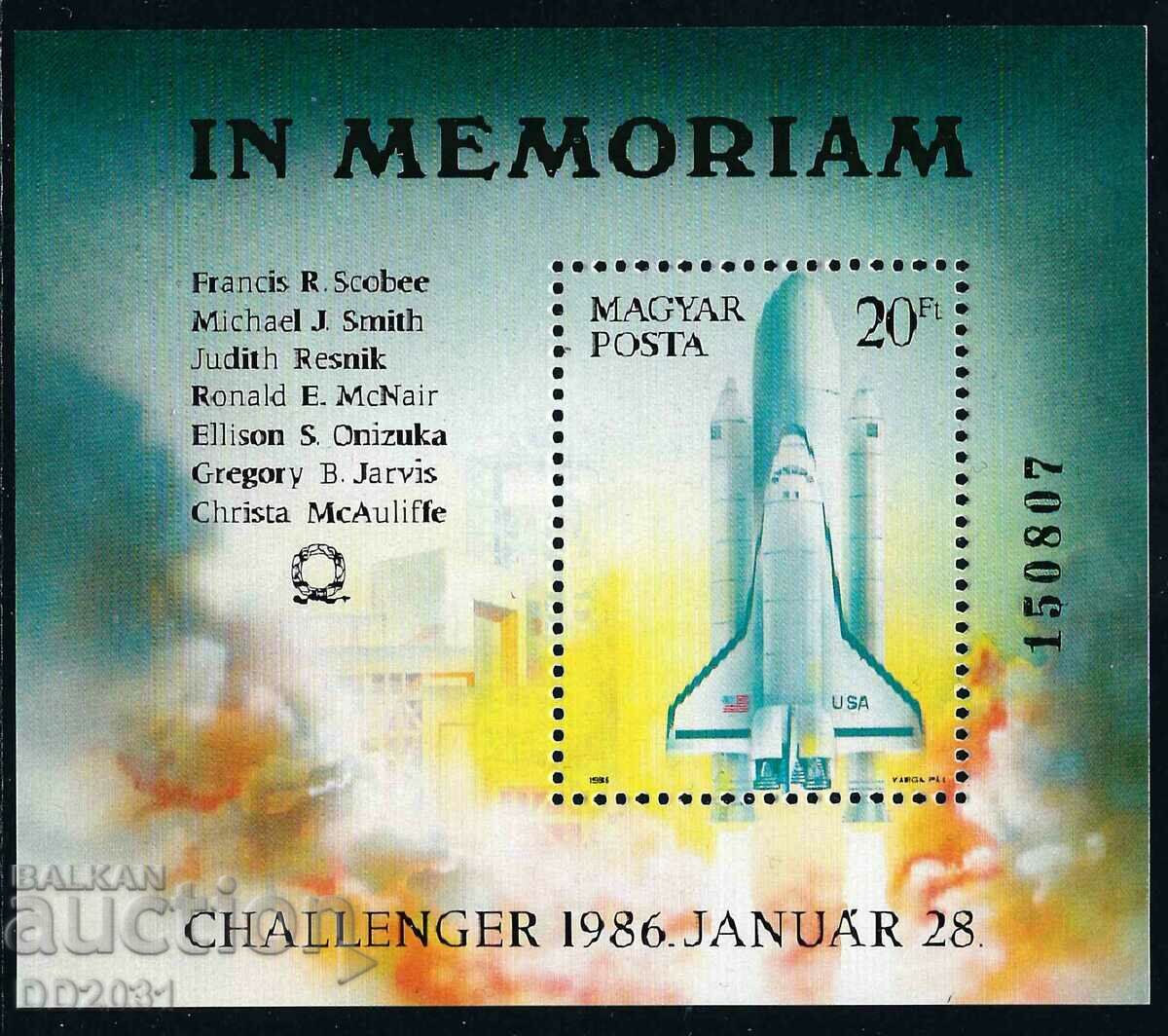Hungary 1986 - space MNH