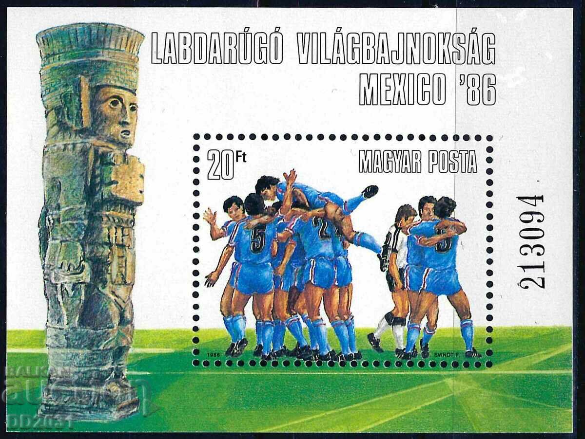 Ungaria 1986 - Fotbal MNH