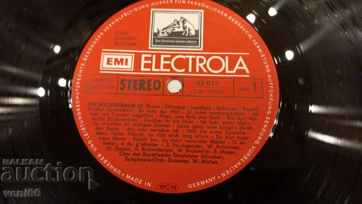 Auction Gramophone record - Ein Walzetraum Auction Gramophone record - Ein Walzetraum