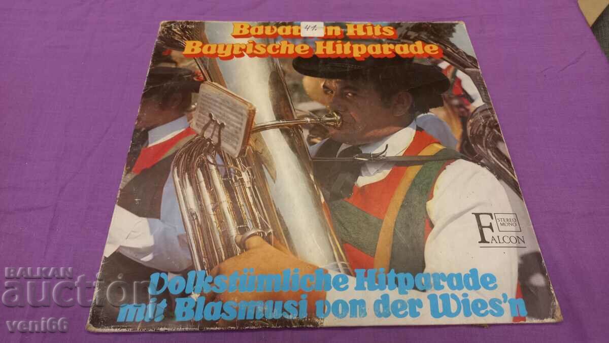 Record de gramofon - hituri bavareze