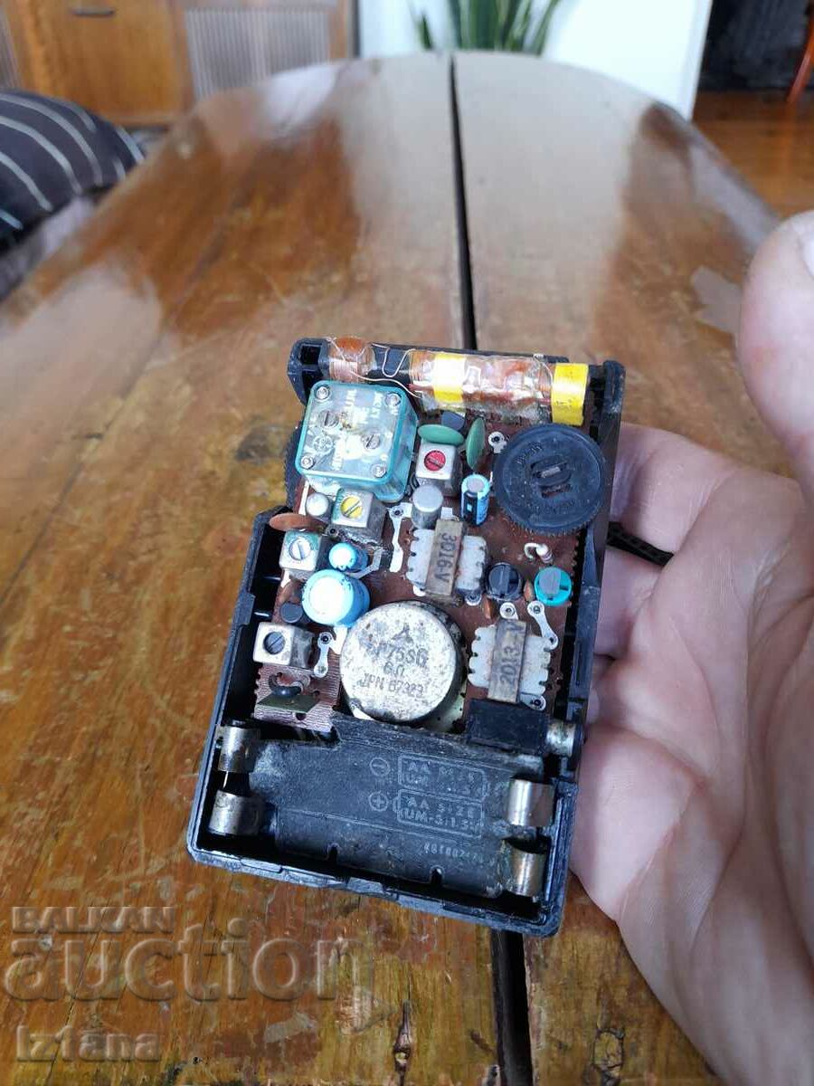 Old radio, NATIONAL PANASONIC radio receiver - 6 Old radio, NATIONAL PANASONIC radio receiver - 6