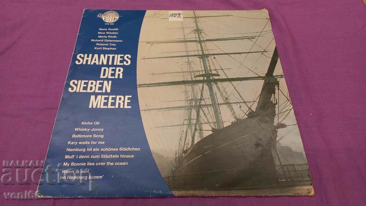 Record de gramofon - Shanties Das sieben meere