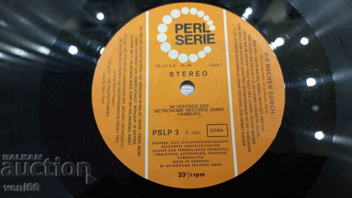 Delivery of Gramophone record - Wir Machen durch Delivery of Gramophone record - Wir Machen durch