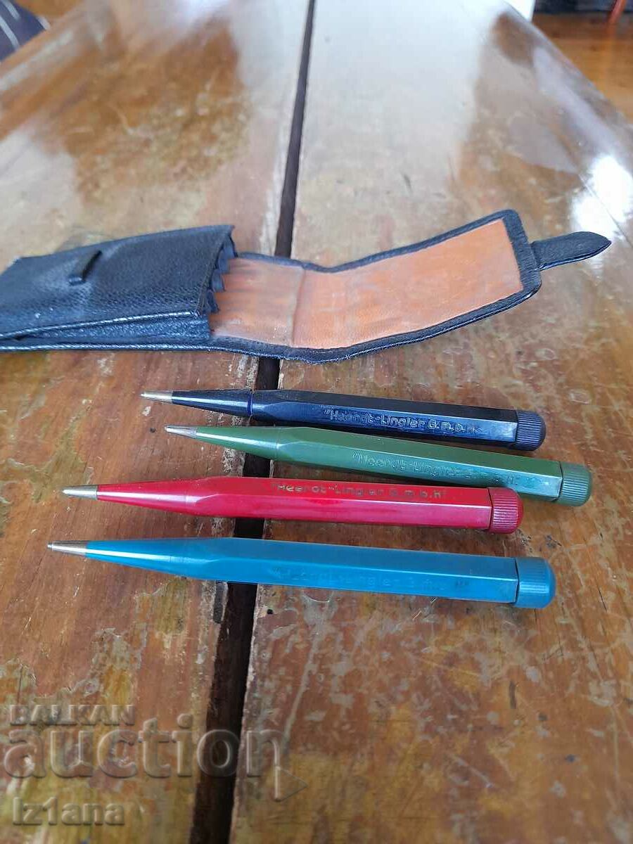 Auction Old Heerdt Lingler pencils Auction Old Heerdt Lingler pencils