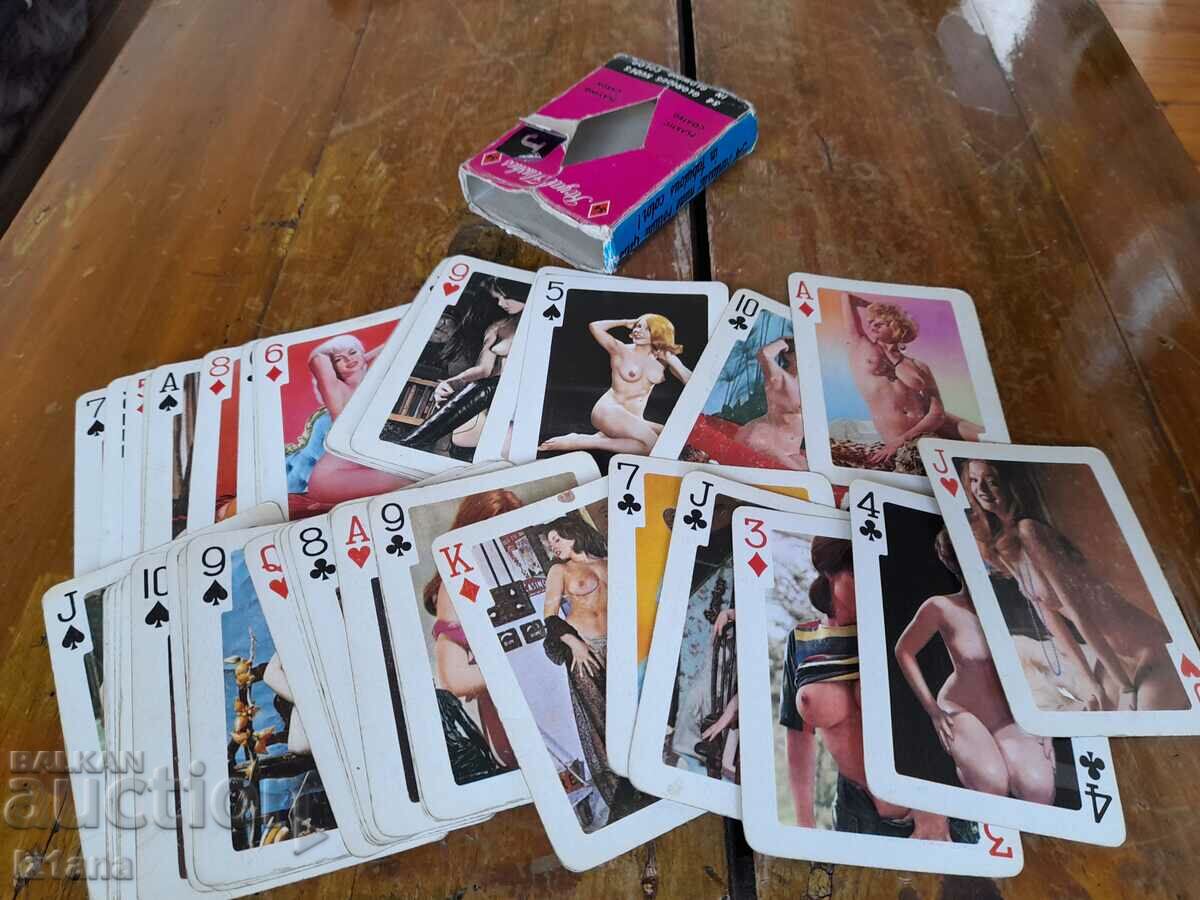 Delivery of Old Erotic Playing Cards Delivery of Old Erotic Playing Cards
