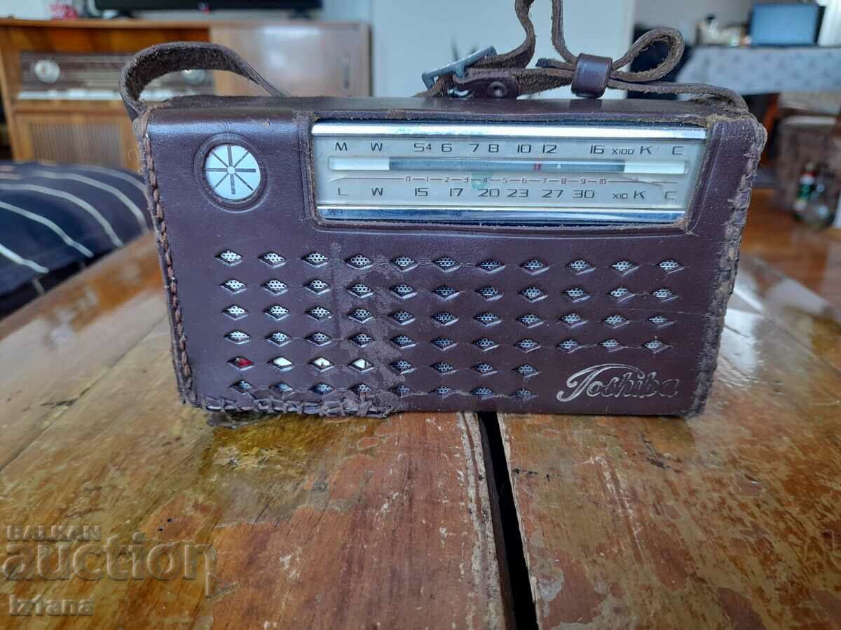 Old radio, Toshiba radio receiver