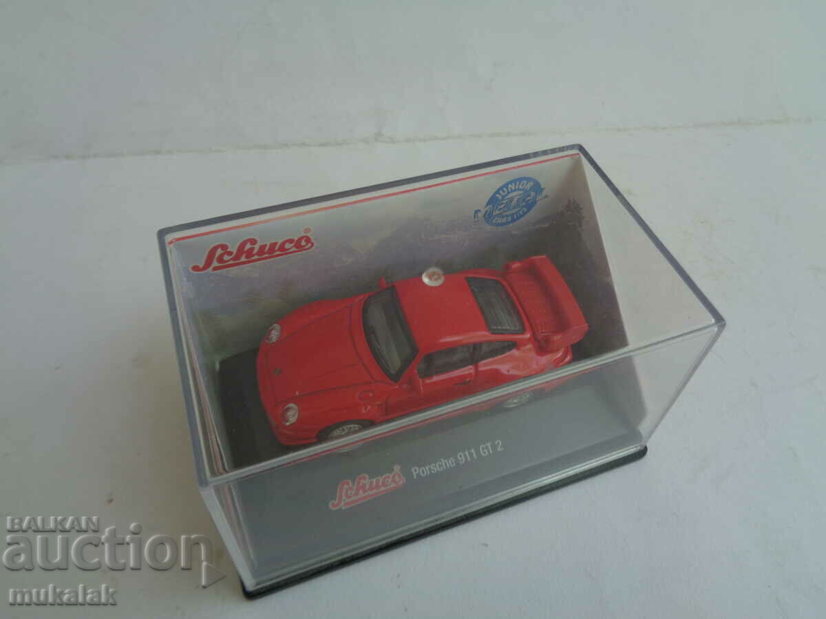 1:72 SCHUCO PORSCHE 911 GT 2 CAR MODEL TOY with price 20.00 BGN | € 10.23 1:72 SCHUCO PORSCHE 911 GT 2 CAR MODEL TOY with price 20.00 BGN | € 10.23