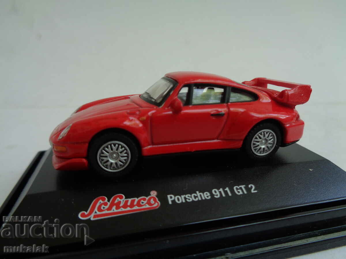Auction 1:72 SCHUCO PORSCHE 911 GT 2 CAR MODEL TOY Auction 1:72 SCHUCO PORSCHE 911 GT 2 CAR MODEL TOY