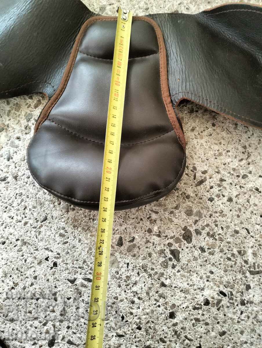 Delivery of Leather riding guard