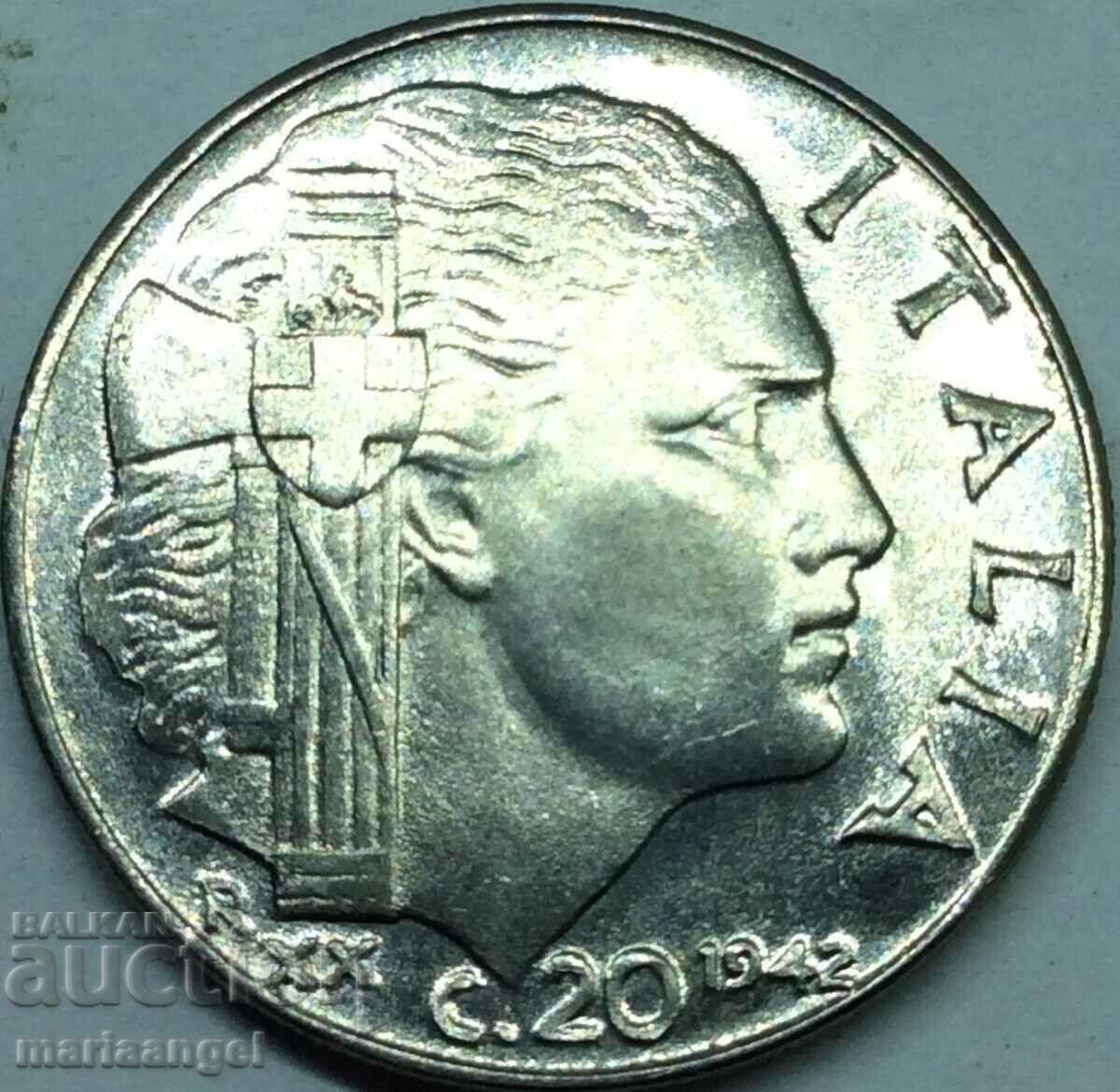 20 centesimi 1942 Ιταλία